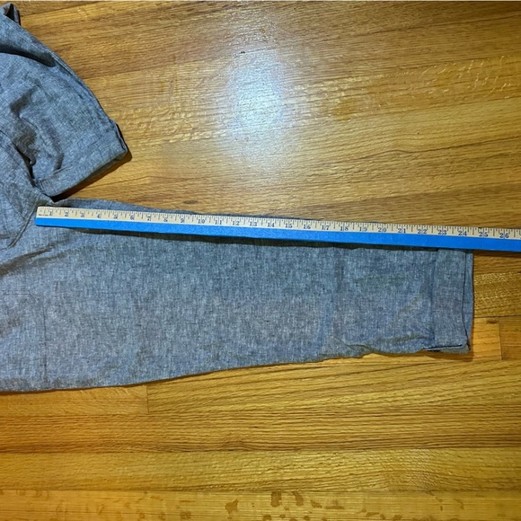 Orvis Relaxed Fit Linen blended Pull On Pants Womens Size 10 (a4 - Picture 4 of 11